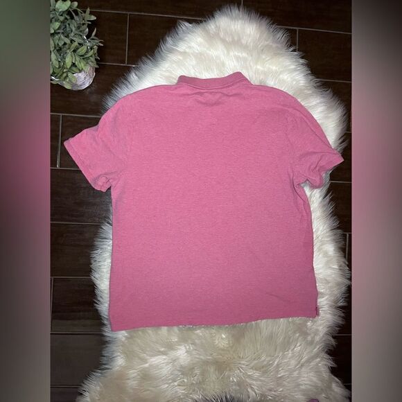 Vineyard Vines heathered red polo sz large - Picture 4 of 6